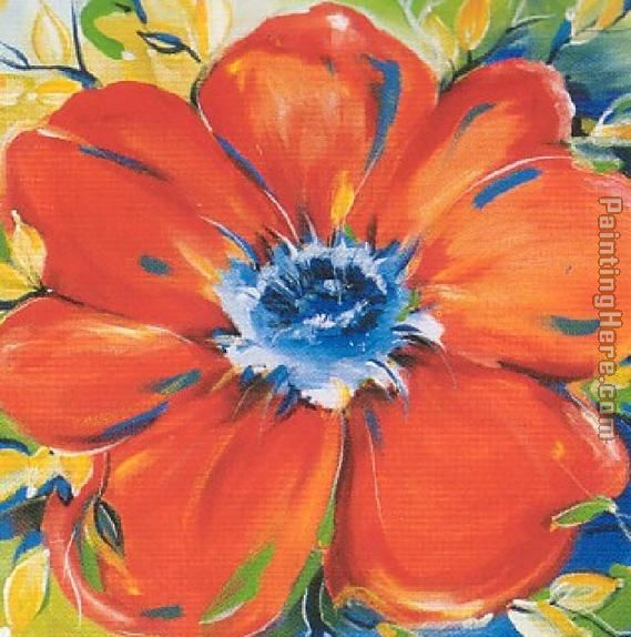 Riotous Red Bloom painting - Alfred Gockel Riotous Red Bloom art painting